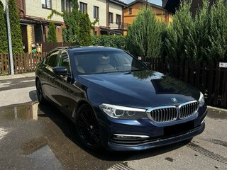 2018 BMW 5 серии 520i VII (G30/G31/G38), синий, 2350000 рублей, вид 2