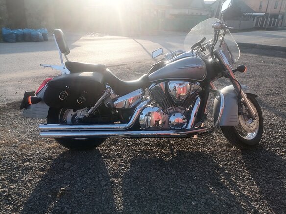 2005 Honda VTX 1300, серый, 680000 рублей - вид 7