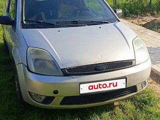 2005 Ford Fiesta Mk5, серебристый, 215000 рублей, вид 2