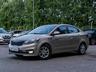 2015 Kia Rio III Рестайлинг, бежевый, 906000 рублей, вид 1