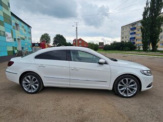 2013 Volkswagen Passat CC I Рестайлинг, белый, 1180000 рублей, вид 3