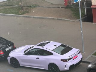 2021 BMW 4 серии 420i G22, G23, G26, фиолетовый, 5500000 рублей, вид 5