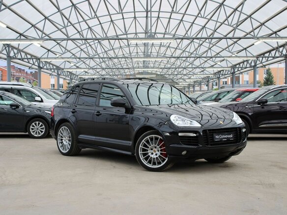 2008 Porsche Cayenne Turbo S I Рестайлинг (957), чёрный - вид 6