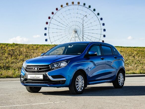 2020 Lada (ВАЗ) XRAY I, синий, 920000 рублей