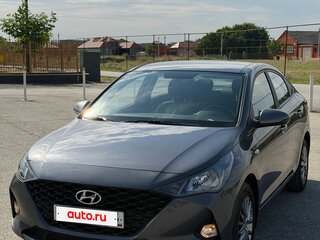 2021 Hyundai Solaris II Рестайлинг, серый, 1750000 рублей, вид 3