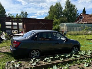 2013 Lada (ВАЗ) Granta I, серебристый, 300000 рублей, вид 5