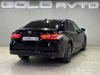 2021 Toyota Camry VIII (XV70) Рестайлинг, чёрный, 2990000 рублей, вид 5
