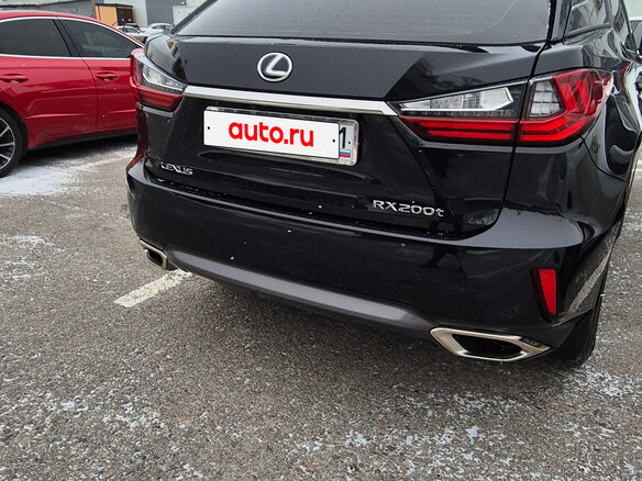 2017 Lexus RX 200t IV, чёрный, 3620000 рублей - вид 4