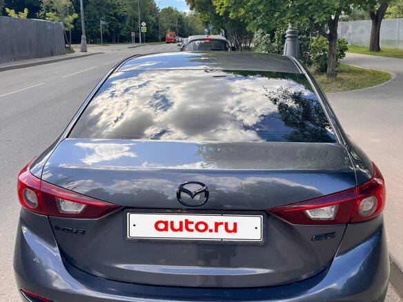 2016 Mazda 3 III (BM) Рестайлинг, серый - вид 4
