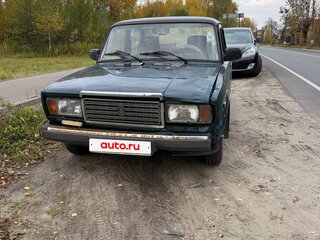 2008 Lada (ВАЗ) 2107, зелёный, 110000 рублей, вид 1