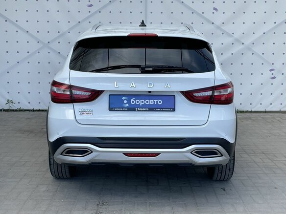 2024 Lada (ВАЗ) Vesta SW Cross I Рестайлинг (NG), белый - вид 5