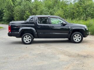 2013 Volkswagen Amarok Double Cab full-time I, чёрный, 1499000 рублей, вид 3