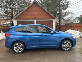 2018 BMW X1 20i xDrive II (F48), синий, 2100000 рублей, вид 3