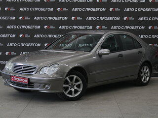 2006 Mercedes-Benz C-Класс 180 II (W203) Рестайлинг, бежевый, 643800 рублей, вид 3
