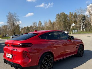 2021 BMW X6 M Competition III (F96), красный, 11500000 рублей, вид 4