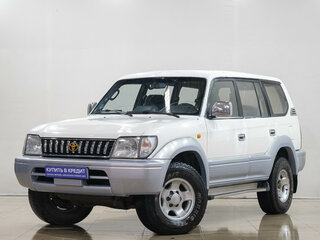 1996 Toyota Land Cruiser Prado 90 Series, белый, 949000 рублей, вид 3