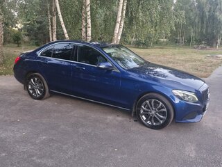2015 Mercedes-Benz C-Класс 180 IV (W205), синий, 2200000 рублей, вид 2