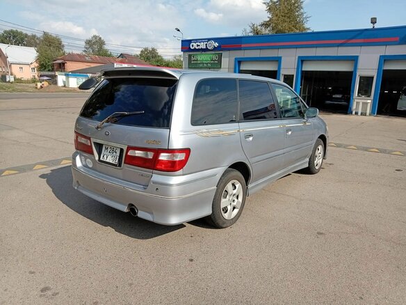 1999 Nissan Presage I, серебристый, 400000 рублей - вид 9