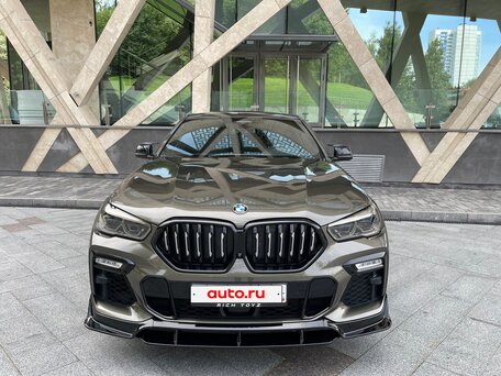 2019 BMW X6 40i III (G06), зелёный, 6690000 рублей, вид 5
