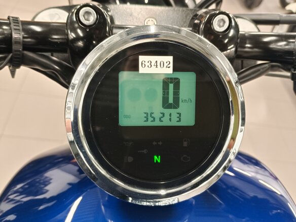 2016 Yamaha XV950 Bolt, синий - вид 23