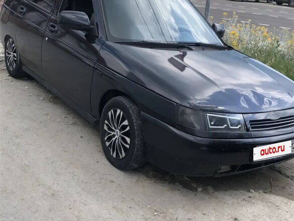 2007 Lada (ВАЗ) 2110, чёрный, 164000 рублей