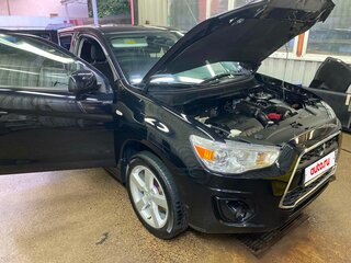 2014 Mitsubishi ASX I Рестайлинг, чёрный, 1000000 рублей, вид 5