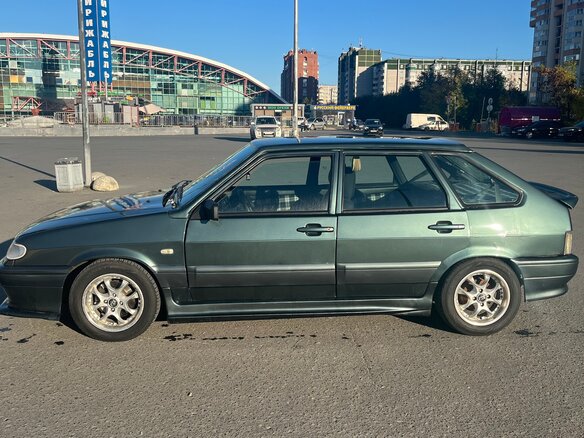2007 Lada (ВАЗ) 2114, серый, 300000 рублей - вид 5
