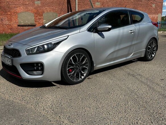 2015 Kia Ceed GT I Рестайлинг, серебристый, 1250000 рублей - вид 14