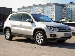 2012 Volkswagen Tiguan I Рестайлинг, серебристый, 1429000 рублей, вид 4