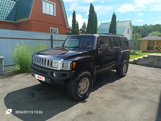 2007 Hummer H3, чёрный, 1600000 рублей, вид 1