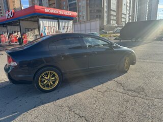 2007 Honda Civic VIII, чёрный, 290000 рублей, вид 3