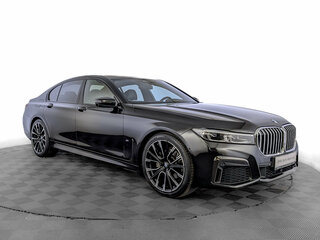 2021 BMW 7 серии 730d xDrive VI (G11/G12) Рестайлинг, чёрный, 6750000 рублей, вид 3