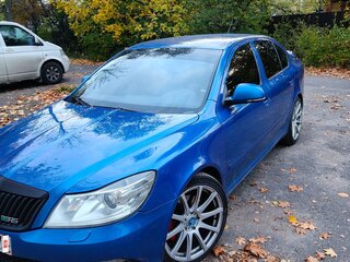 2012 Skoda Octavia RS II Рестайлинг, синий, 1350000 рублей, вид 1