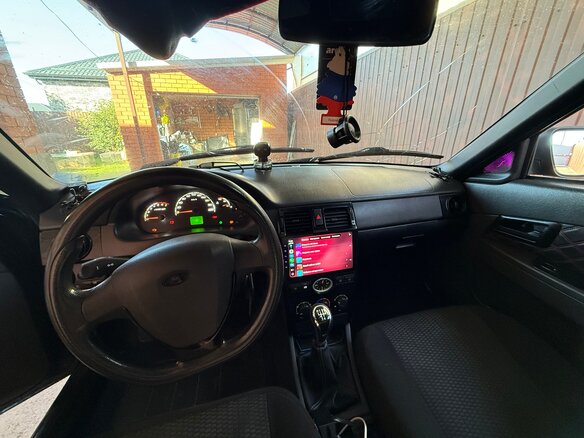 2008 Lada (ВАЗ) Priora I, синий, 280000 рублей - вид 11