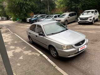 2006 Hyundai Accent ТагАЗ II, серебристый, 350000 рублей, вид 4