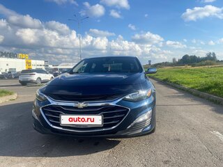 2019 Chevrolet Malibu IX Рестайлинг, синий, 1400000 рублей, вид 1