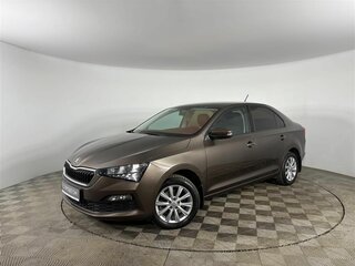 2020 Skoda Rapid II, коричневый, 1585000 рублей, вид 1