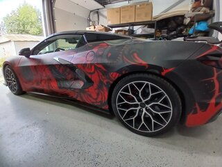 2021 Chevrolet Corvette Stingray C8, красный, 12000000 рублей, вид 5