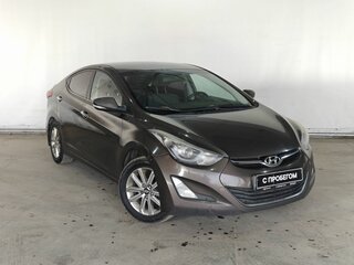 2014 Hyundai Elantra V (MD) Рестайлинг, коричневый, 950000 рублей, вид 3