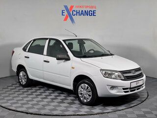 2014 Lada (ВАЗ) Granta I, белый, 304000 рублей, вид 1