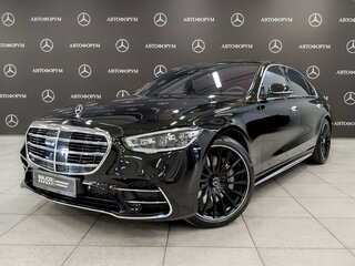 2022 Mercedes-Benz S-Класс 500 Long 4MATIC VII (W223), чёрный, 10000000 рублей, вид 1