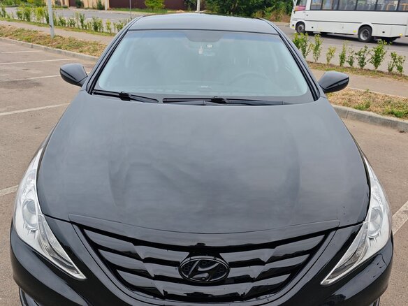 2011 Hyundai Sonata VI (YF), чёрный, 1100000 рублей - вид 6