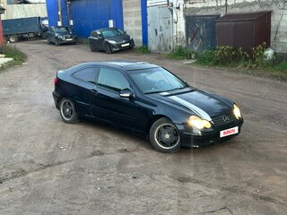 2002 Mercedes-Benz C-Класс 180 II (W203), чёрный, 380000 рублей, вид 5