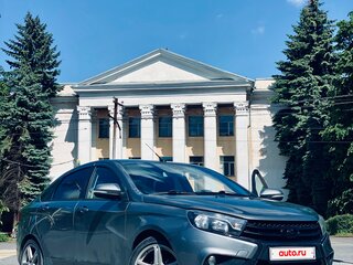 2016 Lada (ВАЗ) Vesta I, серый, 850000 рублей, вид 2