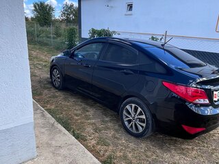 2014 Hyundai Solaris I Рестайлинг, чёрный, 915000 рублей, вид 3