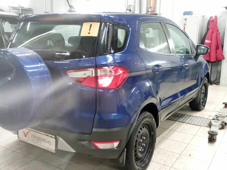 2017 Ford EcoSport II, синий, 990000 рублей, вид 3