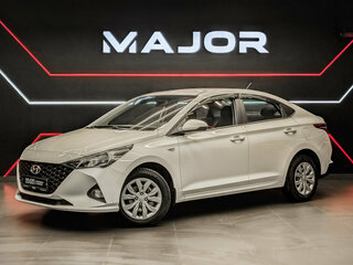 2022 Hyundai Solaris II Рестайлинг, белый, 1530000 рублей, вид 1