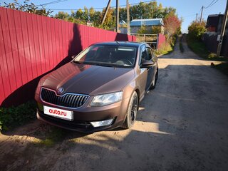 2013 Skoda Octavia III (A7), коричневый, 1100000 рублей, вид 4