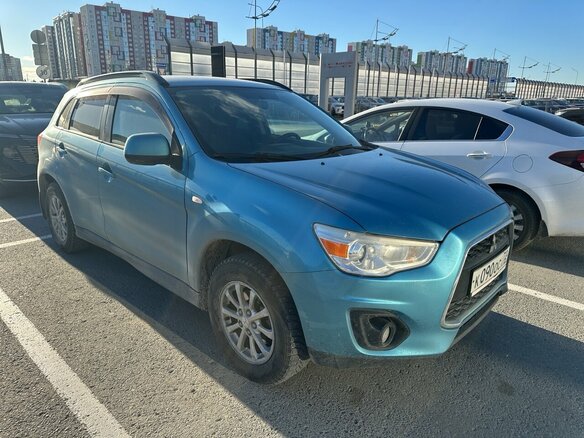 2013 Mitsubishi ASX I Рестайлинг, голубой, 1160000 рублей