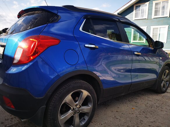 2013 Opel Mokka I, синий, 1200000 рублей - вид 12